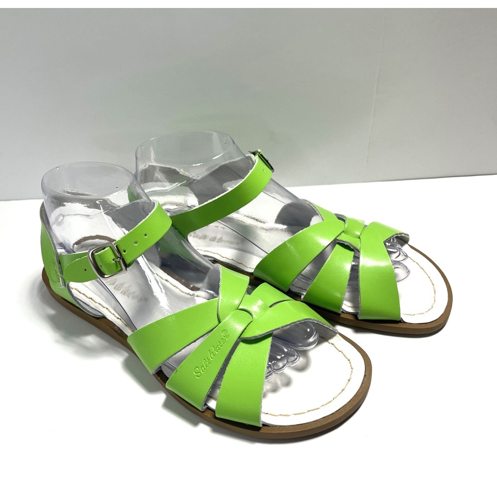 Salt Water Sandal by Hoy Shoes Women's Lime Green Original Sandals Size 9